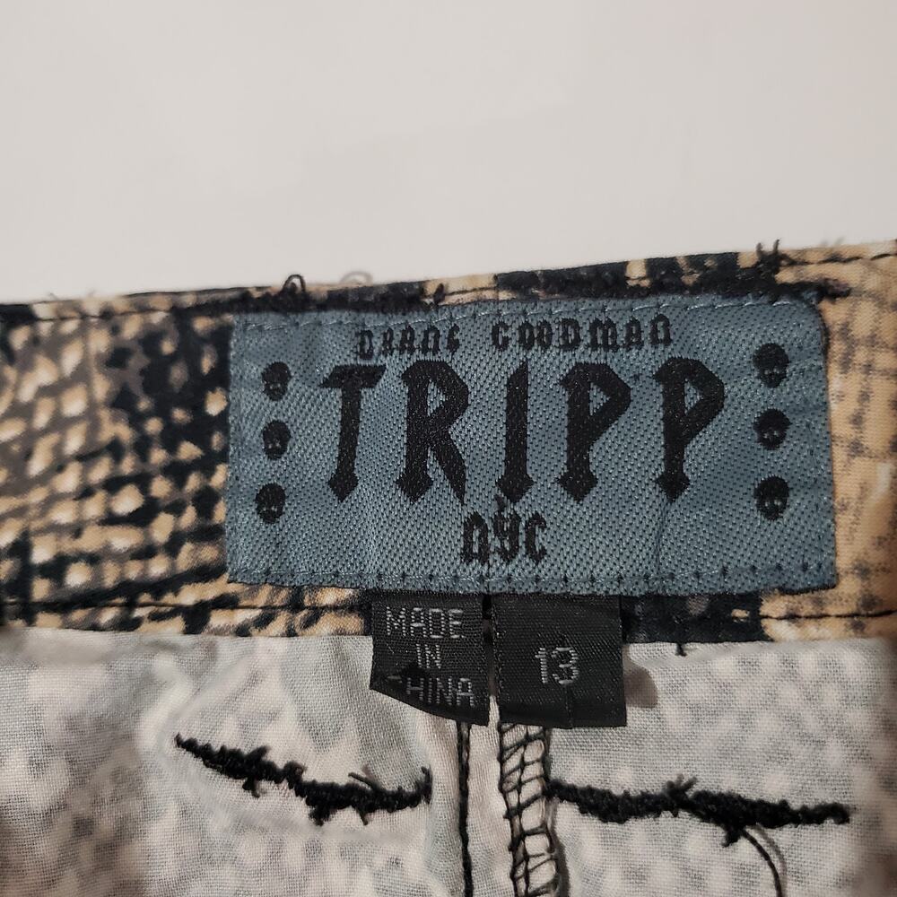 Tripp Nyc Daang Goodman Python Snake Print Skinny… - image 8